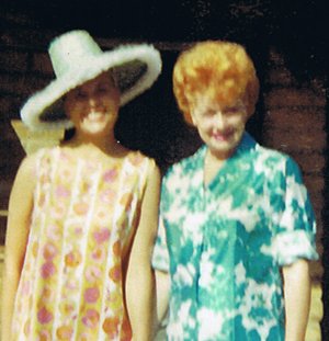 Lugene Worth with her student Lucille Ball